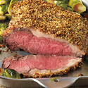 Parmesan-Crusted Strip Roast